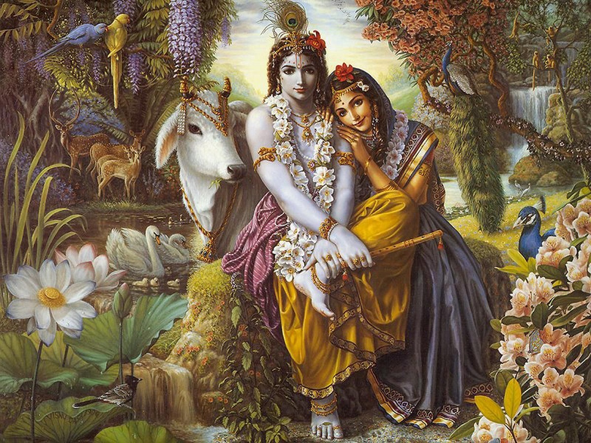 Krishna and Radha